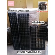 [MEDIUM-THICK] WALL MOUNTED GRID PANEL METAL | WIRE MESH | WALL DECOR
