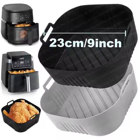 Silicone Air Fryer Mold for Philips 2000 Series NA230 XL 6.2L COSORI 5.5L/6L/6.2L/6.4L Reusable Baki