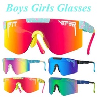 Boys Girls Pit Viper Sunglasses Young Men Women Youth Baseball Kids Sun Glasses Outdoor Children Eye