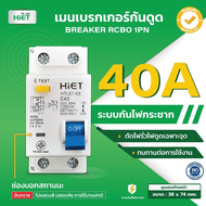 เซอร์กิต เบรกเกอร์  AC Main Circuit Breaker  เมนเบรกเกอร์ เซอร์กิตเบรกเกอร์ RCBO 1PN  กันไฟดูด 16A  