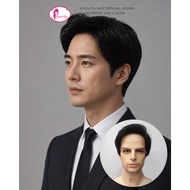 Ryuuta Wig Lace Front Wig Short Man Men Lucas Black Brown Wig for Men