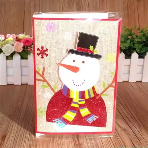 581C Christmas Card Set with Music, 24 Assorted Cardstock Greeting Cards 13 x 19 for Holiday Gatheri