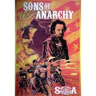 Vintage Sons Of Anarchy Band Poster