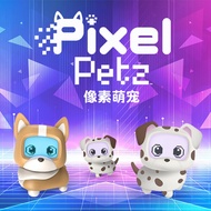 Pixel Petz Pixel Cute Pet Dalmatian Corgi Digital Pet Dog Game Console Electronic Interactive Childr