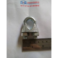 Clamp Rope U/ Bolt U.1 Bolt/2"