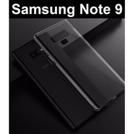 Samsung Galaxy Note 9 Transparent Crystal Clear TPU Case Casing Cover