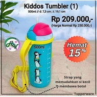 promo botol minum anak tupperware kiddos tumbler with straw promo