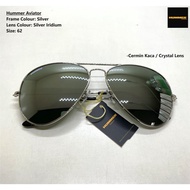 AVIATOR Sunglass Large Metal HUMMER Pilot Sunglass Fashion