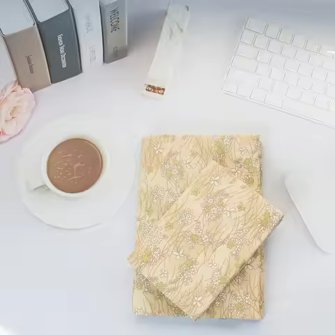 1pc A5 A6 Weeks Golden Striped Notebook Cover Planner Case Cover Protective Journal Cover Protector 