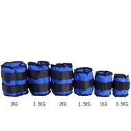 Leg Weights Support for Running, Pull-Ups, and Sports Training - Convenient Leg Weights (Dark Blue)