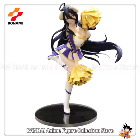 Pre-sale August 2026 Original Konami Masquerade OVERLORD Albedo Cheergirl Ver Anime Figures Anime Bi
