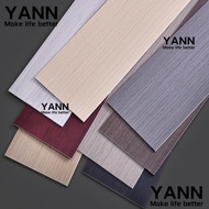 YANN1 Floor Tile Sticker, Wood Grain Windowsill Skirting Line, Home Decor Living Room Waterproof Self Adhesive Corner Wallpaper