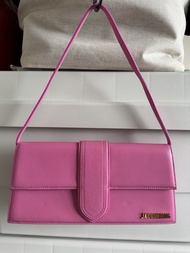 Jacquemus Le Bambino Bag pink hobo shoulder bag