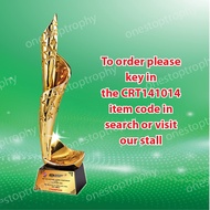 CRT141014 - Crystal Trophy - Crystal Resin Award