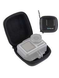 PULUZ 迷你攜帶式碳纖維收納袋，適用於 DJI OSMO Action，GoPro，米家，小蟻和其他類似尺寸的相機