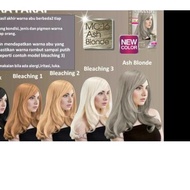 ❅ Miranda Hair Dye MC-16 Ash Blonde 30ml Hair Dye Blond Gray Silver Blond Light Brown ✽