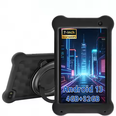 Paitanry Cheap Android Tablet 7 Inch Android 13 Quad Core 4GB RAM 32GB ROM WiFi Bluetooth Portable L