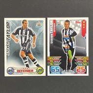 Topps Match Attax 英超足球卡：紐卡素 —— Steven Taylor