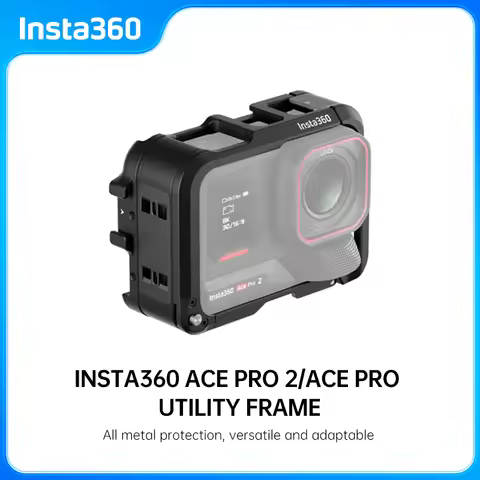 Insta360 Ace Pro 2 Utility Frame Tough Metal Case Quick Release Aluminum Cage For Insta 360 Ace Pro 