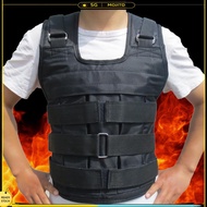 Vest Weight Jacket Oxford Cloth Weight Training Vest for Fitness Sports
