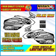 ▜ ➯ ✰ RUSI 125 LIMITED EDITION decals