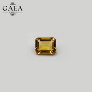 Citrine (Octagon) | 黄水晶 | November Birthstone | Natural Gemstones | Batu Permata Asli