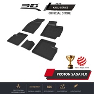 3D KAGU Car Mat Proton Saga FLX (2008 - 2015)