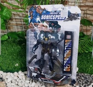 Mainan robot warior jadi pesawat tempur jet Megatron Transformers