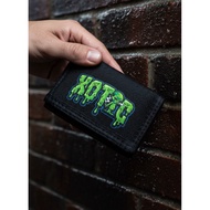 Men's Trifold Wallet, Canvas Wallet, Three-Fold Wallet, Streetwear Wallet, Unique Alien Wallet, XOTI