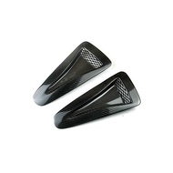 Fiber Carbon Hood Vents Scoop Bonnet Inlet Cover Exterior Car Accessories For Nissan GTR R35