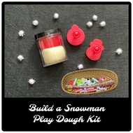 BUILD A SNOWMAN PLAY DOUGH KIT | PLAY DOUGH KIT | SENSORY PLAY | SENSORY ACTIVITY