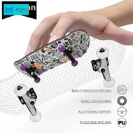 MW  Professional Maple Mini Skateboard Fingerboard Set Widen Wooden Finger Scooter G1Q9
