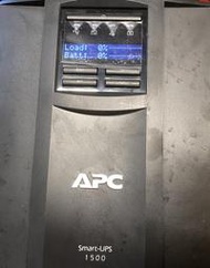 二手APC艾比希1.5KVA 在線互動式UPS不斷電系統SMT1500TW(上電有反應狀況如圖 當銷帳零件品)