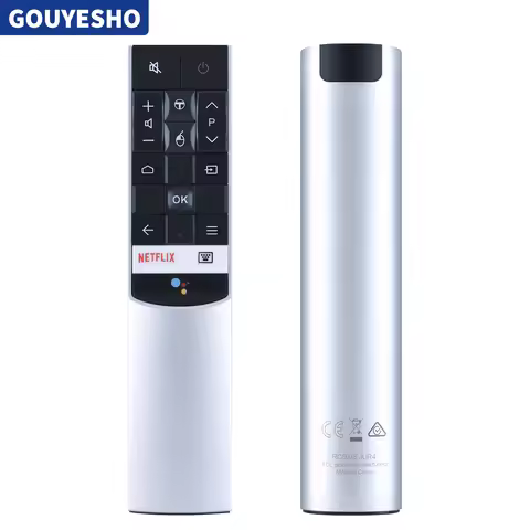 New RC602S JUR4 For TCL Smart TV Voice Remote Control w/ Netfilx App P4 P6 C4 C6 C8 X4 X7 P8M Series