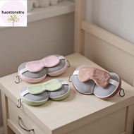 TR  Eye Mask Soft 2 In 1 Eye Mask Pillow Foldable Multifunctional Travel Pillow Light-bloing With St