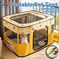 Portable Cat Tent Collapsible Cat Dog Playpen Tent Newborn Fence Cat Delivery Room Cat Tent Cat Hous