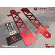 LOWER ARM DUMMY CIVIC FD UNIVERSAL RED