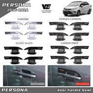 Vemart proton persona vvt mc1 mc2 2016-2024 car handle bowl cover garnish exterior accessories