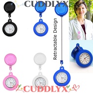 CUDDLYX Pocket Watch Clip-on Silicone Gift Fob Watch