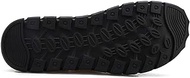 SKGOFGODlx Men's Sandals Sandals For Men Fashion Slipper Shoes Slip On Style PU Leather Keen Stitching Anti-collision Toe (Color : Black, Size : 42 EU)