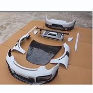 Full Bumper Body Kit for Porsche 991 911 Upgrade to GT2 style for Front Bumper Rear Bumper