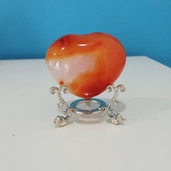 Agate Love Shape House Decoration 玛瑙摆件