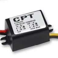 CPT 12V đến 5V Bộ chuyển đổi điện áp DC-DC Bộ sạc USB 0USB 1USB 2USB