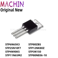 5pcs STP6N65K3 STP25N10F7 STP4N90K5 STP11N65M2 STP80ZBS STP12NK80Z STP3N150 STP80NE06-10 TO220 Field