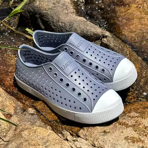 Wading Beach Hollow-out Shoes Summer Breathable Non-slip Korean-style Comfortable Kids High Quality 