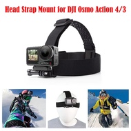 Head Strap Mount For Insta360 X3 Go3 One Rs /DJI Osmo Action 4/GoPro 11/10/9/8/7/6 AKASO Xiaoyi Yi 4
