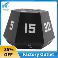 1 Piece Pomodoro Timer Productivity Timer Black Plastic Time Management Tool 3, 5, 15, 30, 45, 60 Mi