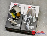 กระจกข้าง H2C Diamond V.1 **โลโก้ H2C กลับหัว** ใส่ได้กับรถหลายรุ่น กระจก H2C V.1