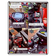 100% ORIGINAL SALAYA 🇻🇳 SCREW SIDE MIRROR SKRU BRAKE LEVER SKRU Y15ZR Y16 LC V8 COVERSET PURPLE WASH