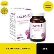THC LACTO 5 10BILLION CFU VEGECAPS 30'S